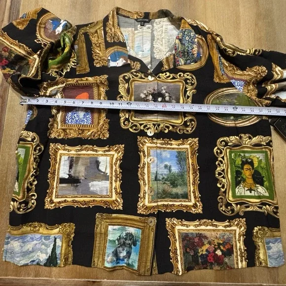 John Mark Button Up Top Art Print 3x New - Picture 4 of 15